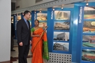 Under Secretary Sanchez tours the Larsen & Toubro engineering facility in Chennai (Photo Larsen & Toubro Limited)
