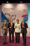 U.S. Consulate and Hong Kong Trade Development Officials Welcome U.S. Exhibitors to HK Filmart (Photo CS Hong Kong)
