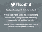 the last tradechat twitter town hall will happen on May 23 at 2 pm est. The topic is training and travel opportunities.