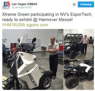 exhibitor at trade show