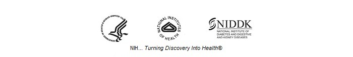 HHS, NIH, and NIDDK Logos