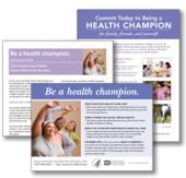Health Champion materials