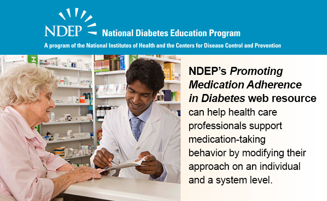 Promoting Medication Adherence in Diabetes