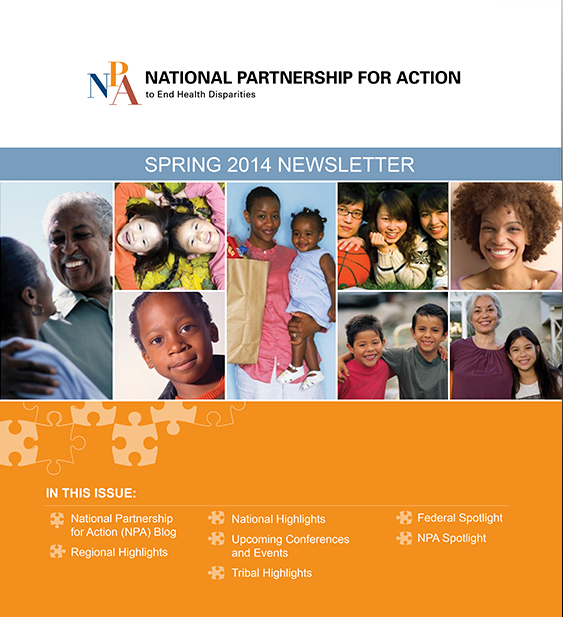 National Partnership for Action - Spring 2014 Newsletter