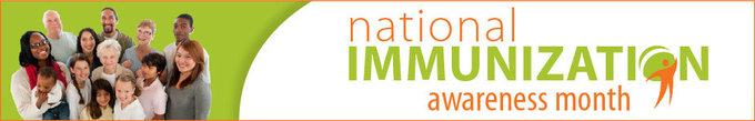 National Immunization Month graphic