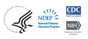 HHS, CDC, NDEP and NIH logos