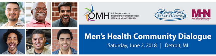 Men's Health Community Dialogue, June 2, Detroit, MI
