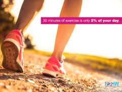 30 minutes of exercise is only 2% of your day