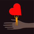 picture of a hand and a heart