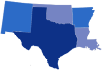 South Central Region - AR, LA, NM, OK, TX