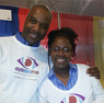 Pamela and Jeffrey Blair at expo
