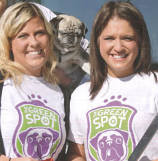 Jessica Haines and Jennifer Ellis of The Green Spot
