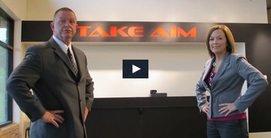 The owners of Take Aim in Bellevue