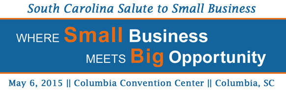 2015 Salute to Small Business May 6 Columbia SC banner