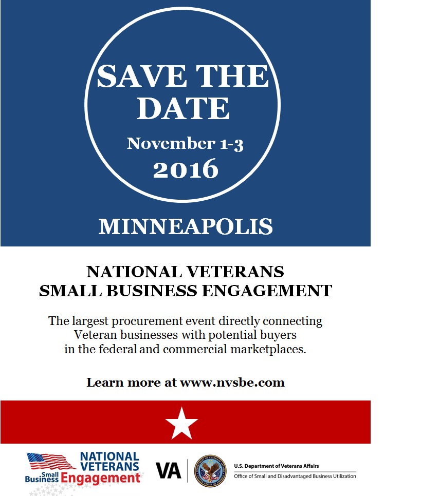 2016 NVSBE Save the Date Flyer