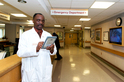 Dr. Seton in Hospital