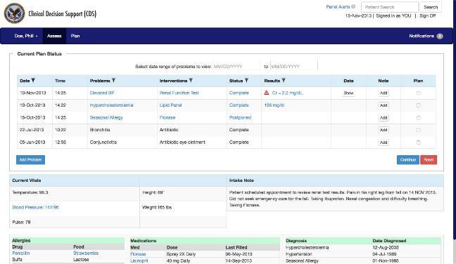 Figure 2-4 Simulated Formative and Summative Evaluation Prototype Screenshot