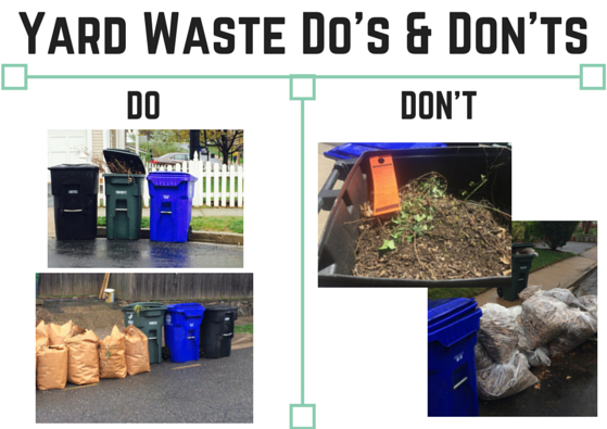 yard waste dos and donts