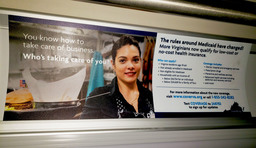 Richmond Bus Ad, Virginia Medicaid
