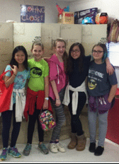 SCA Officers at Family Center