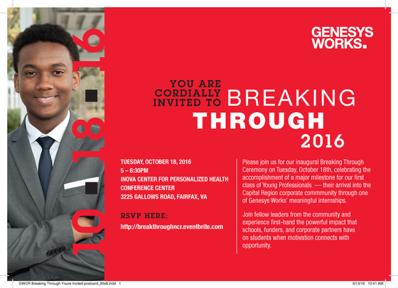 Invitation to Genesys Works event