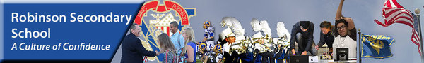 Robinson Secondary School - RBSS News banner