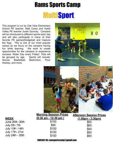 Multi Sport Camp