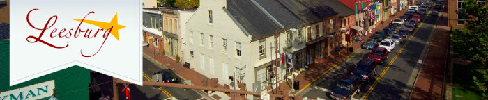 Town of Leesburg, Virginia banner
