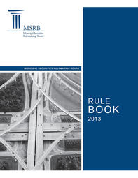 MSRB Rule Book