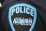 Auburn Police Patch and Badge
