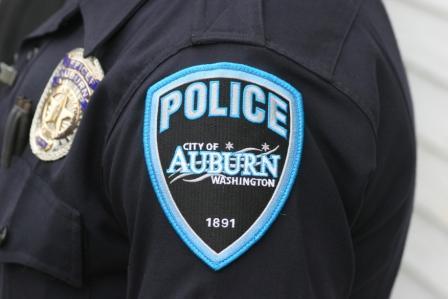 Auburn Police Patch and Badge