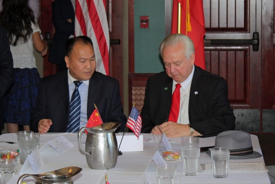 Guanghan delegation visits Auburn