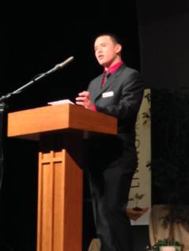 Mauricio speaking at AYR