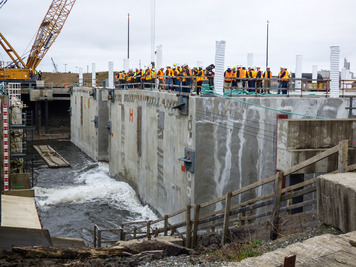 final pontoon completion