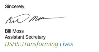 Bill Moss Assistant Secretary Signature