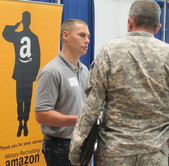Veterans at career expo