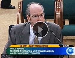 Craig Lorch testifying in support of paint bill 2/5/15