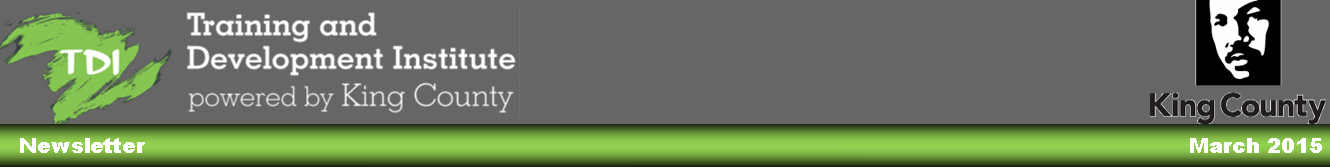 TDI Newsletter Header March 2015