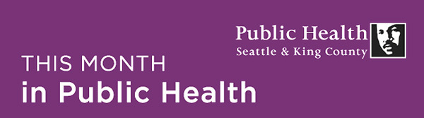 this month in public health banner image