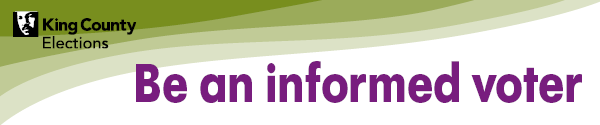 King County Elections - Informed Voter Header