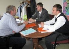 Rep. Dunshee w/ Snohomish Studentss