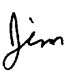 Jim signature