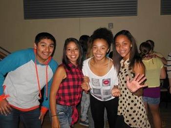 NightWaves Teen Night crowd