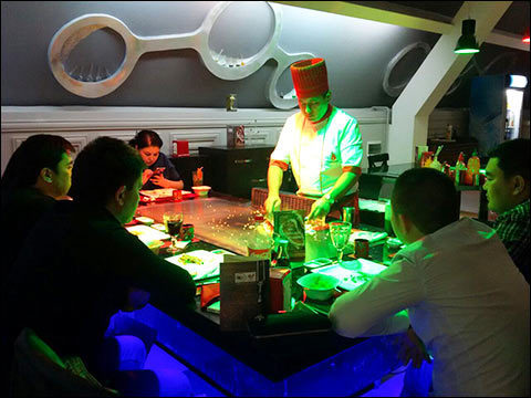  Tashkent’s Japanese-style restaurant