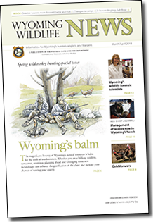 March/April Wyoming Wildlife News