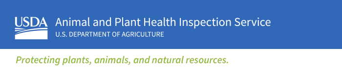 U.S. Department of Agriculture, Animal and Plant Health Inspection Service