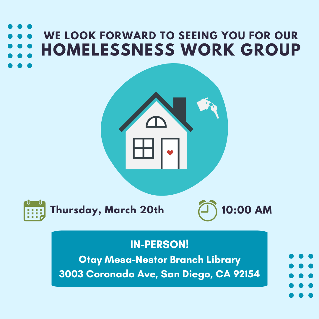 Join Us Next Week! LWSD SRCLT Homelessness Work Group 3/20 10:00AM