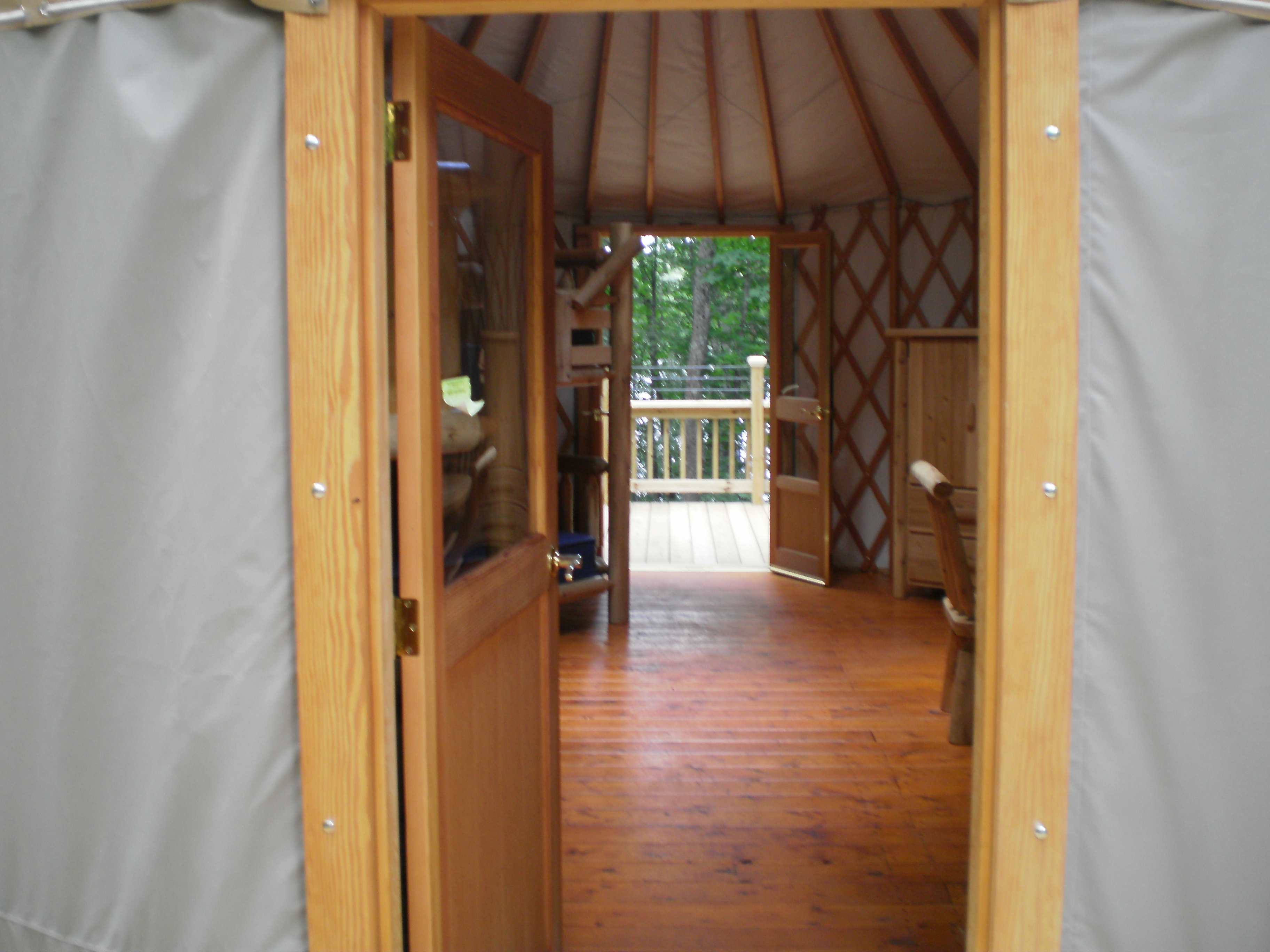 New Craig Lake State Park yurt now available for campers
