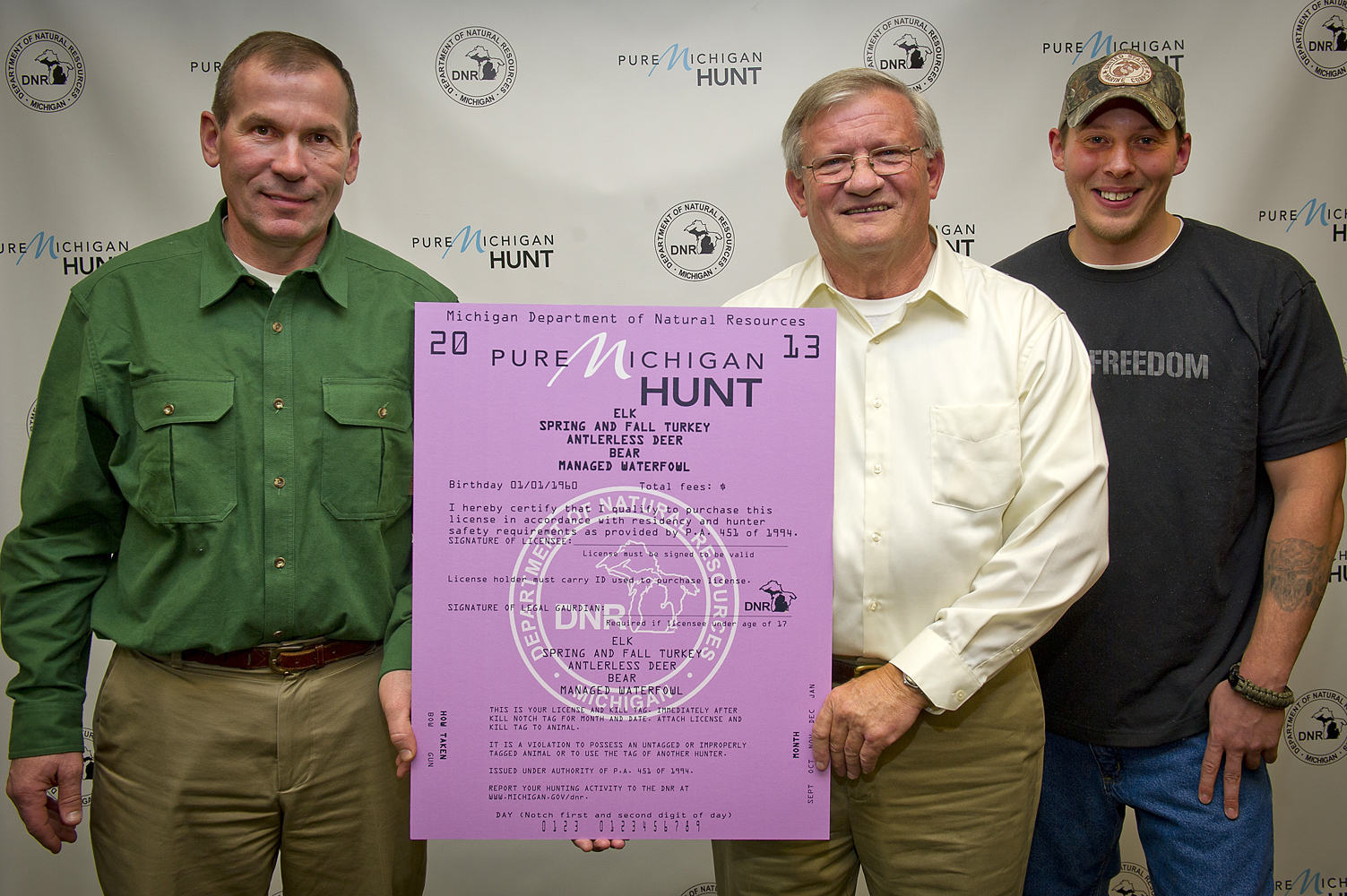(w/photos) Pure Michigan Hunt winners take home their prizes