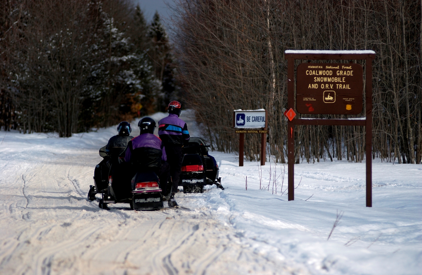 Snowmobilers in the know, know Michigan is where to go.